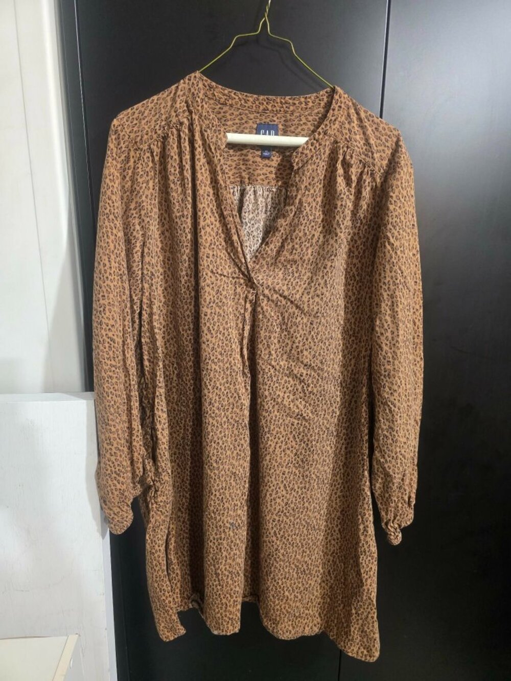 GAP Leopard Print Tunic Dress Size XL